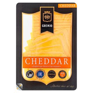 Сир твердий Cheddar 48% Греміо 150 г