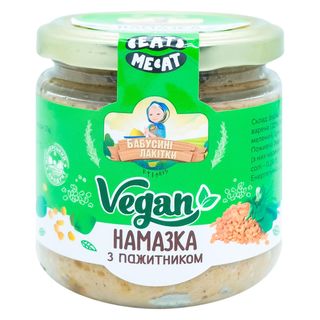 Намазка Веганська з пажитником БАБУСИНІ ЛАКІТКИ 170 г