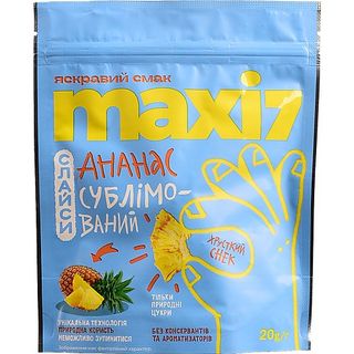 Ананас Maxi 7 20г сублімований слайси