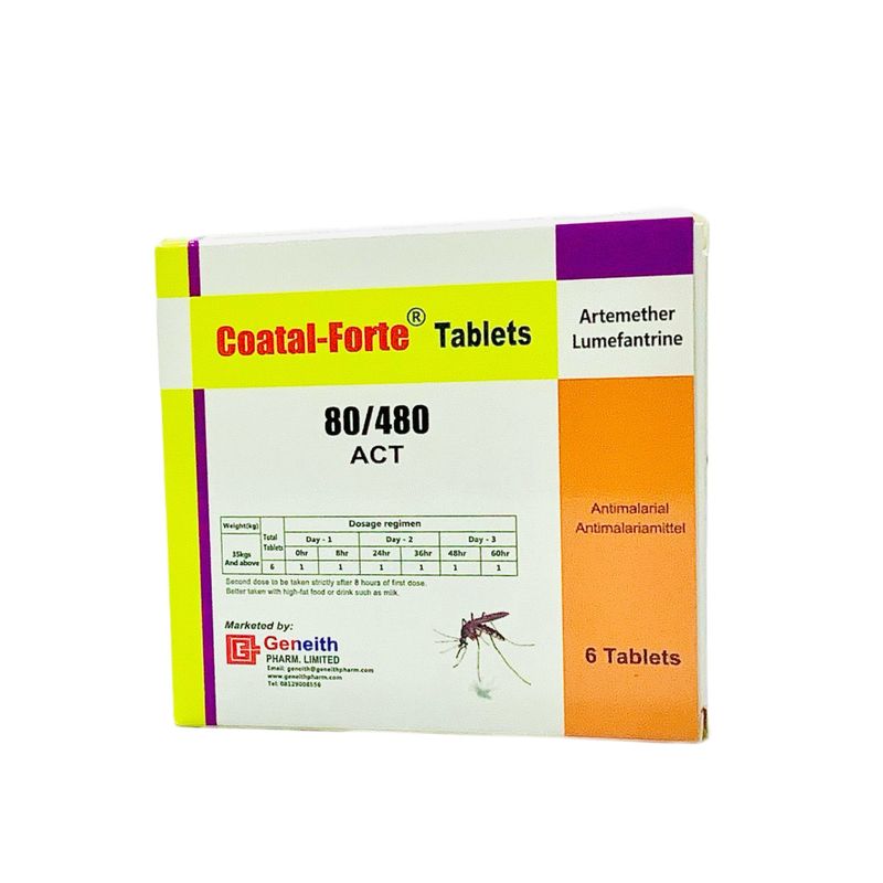 COATAL-FORTE TABS 80/480 X6