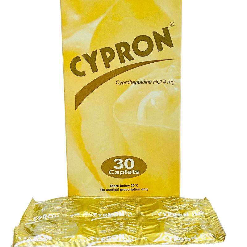Cypron Cyproheptadine Hcl 4Mg X30Caplets