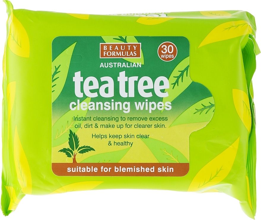 B/FORM TEA TREE CLEANSING WIPES