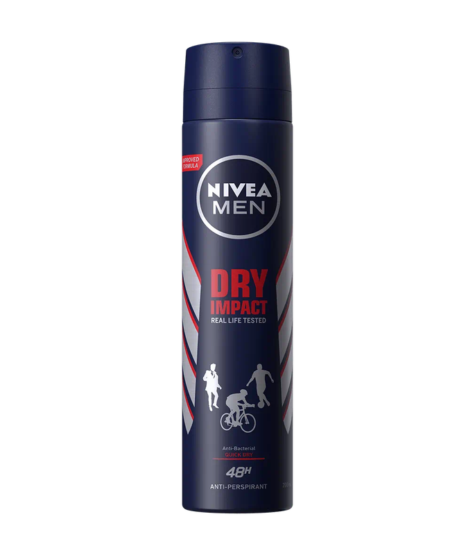 Nivea Men Spray Dryimpact 200Ml