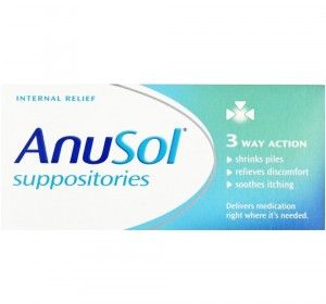 ANUSOL SUPPOSITORIES X6