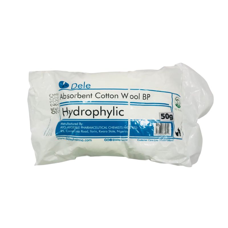 Dele Cotton Wool 50G