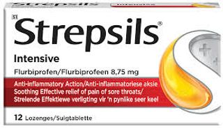 STREPSILS INTENSIVE SATCHET X8