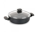 Korkmaz A1344 Ornella Alu. Low Casserole 26x7 Cm / 3.5 L.