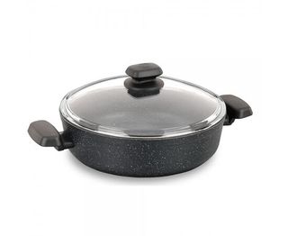Korkmaz A1344 Ornella Alu. Low Casserole 26x7 Cm / 3.5 L.