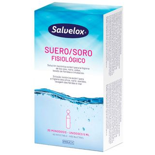 Salvelox Suero Fisiologico 30 Uds 5Ml