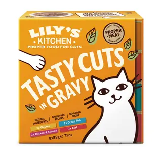 Lily's Kitchen Al Hum Gato Adulto Tasty Cuts 8x85gr