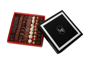 Boîtes luxe carrées 750g