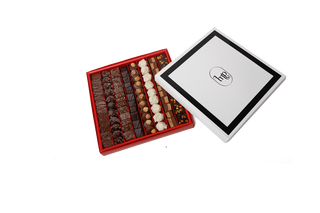 Boîtes luxe carrées 1 kg