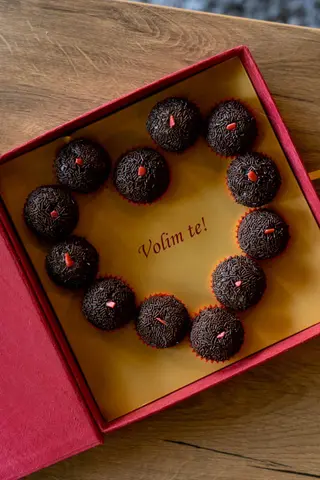 Special brigadeiro "lovers" - set