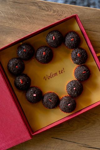 Special brigadeiro "lovers" - set