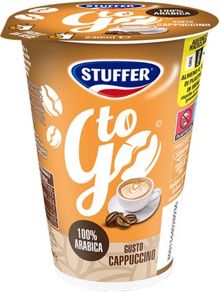 Stuffer To Go Ass. 230Ml. - cappuccino