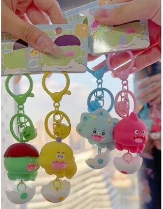 ბრელოკი/baby Dinosaur Eggshell Keychain
