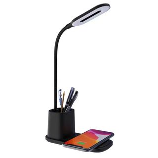 სანათი/wireless Charging Led Lamp With Pen Holder  Model: Sc1031-01(black)