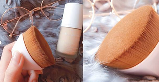 ტონალურის ფუნჯი/pink Seamless Finish Foundation Brush