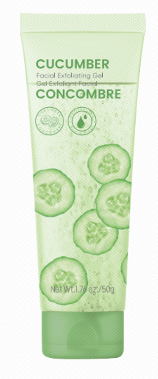 სახის გამწმენდი გელი/cucumber Facial Exfoliating Gel