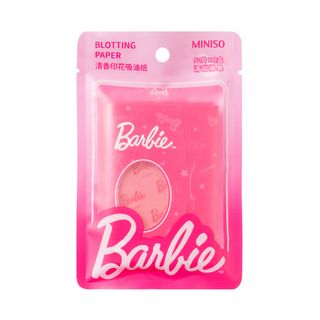 ცხიმის შემწოვი ხელსახოცები/barbie Collection Scented Oil-absorbing Sheets (50 Sheets×2 Packs)