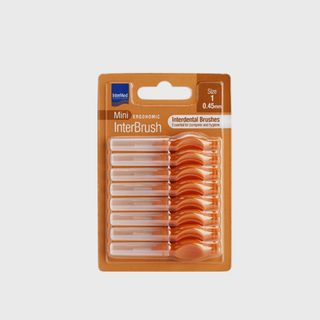 ინტერმედის ერგონომიული კბილთაშორისი ჯაგრისი მინი 0.45mm
