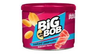 Არაქისი Ბეკონის Არომატით (თუნუქის Კოლოფი) Big Bob 120 Გრ