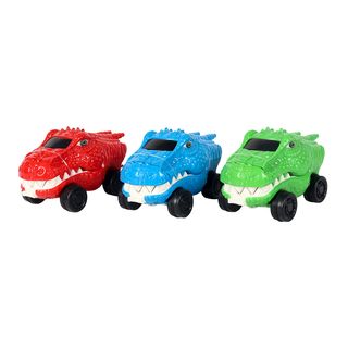 სათამაშო ტრანსფორმერი/10u Dinosaur Series Transforming Car - 3 Assorted Designs