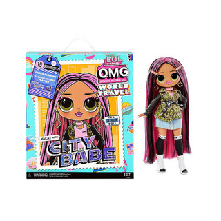 Mga Lol Surprise "city Babe"მოგზაური თოჯინა