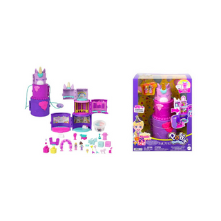 Mattel.polly Pocket .ტორტის სათამაშო ნაკრები