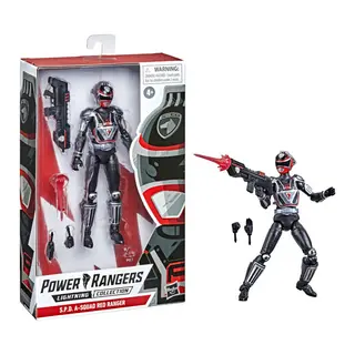 Power Rangers " S.p.d. A-squad Red Ranger" პერსონაჟის ფიგურა