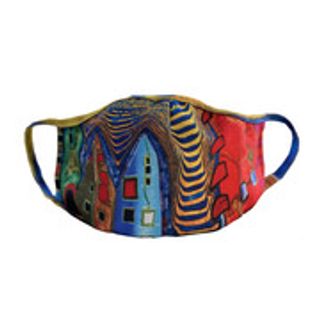 Ხელოვნება  Hundertwasser - Მრავალჯერადი Პირბადე