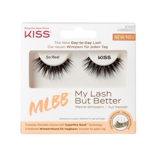 KISS KISS ხელოვნური წამწამები  KS MLBB LASHES-So real