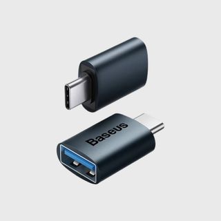 Baseus Ingenuity Series Mini Otg Adaptor Type-c To Usb-a 3.1 Black Zjjq000001
