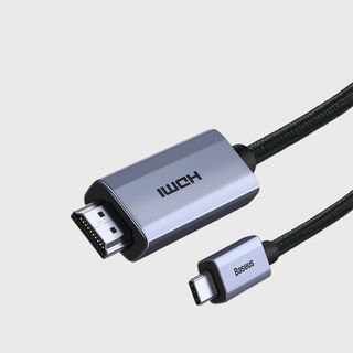 Baseus High Definition Series Graphene Type-c To Hdmi 4k ადაპტერი კაბელი 2m Black