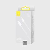 Baseus Dynamic Series Fast Charging Data Კაბელი Type-c To Ip 20w 2m White Cald000