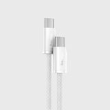 Baseus Dynamic Series Fast Charging Data Კაბელი Type-c To Type-c 100w 2m White Ca