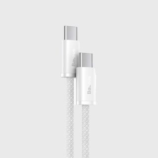 Baseus Dynamic Series Fast Charging Data Კაბელი Type-c To Type-c 100w 2m White Ca