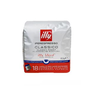 Illy Iperespresso Classic Lungo 18pcs/ყავა ილის კაფსულა იპერესპრესო ლუნგო კლასიკო 18ც