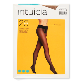Колготки жіночі Intuicia Fashion Top 20 den тілесні р.4 шт