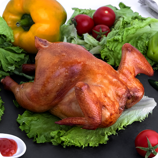 შებოლილი ქათამი 1 ცალი (1 კგ)