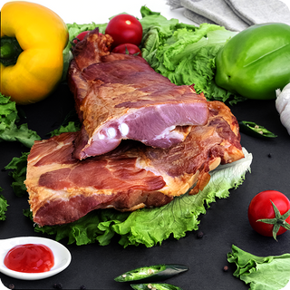 შებოლილი ღორის ნეკნი (პრემიუმი) 1 კგ