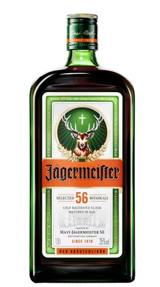 Jägermeister 1 L 35 % - ლიქიორი იეგერმაისტერი
