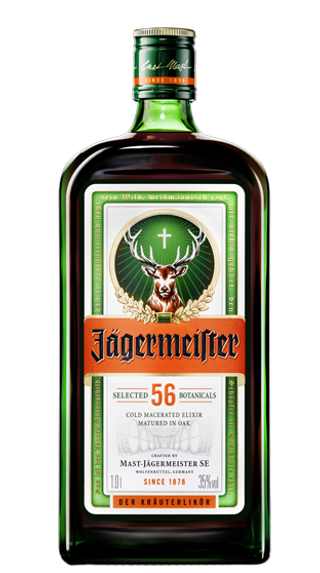 Jägermeister 1 L 35 % - ლიქიორი იეგერმაისტერი