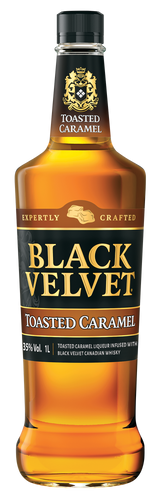 Black Velvet Toasted Caramel 1 L 35% - Ვისკი Ბლექ Ველვეტი Კარამელი