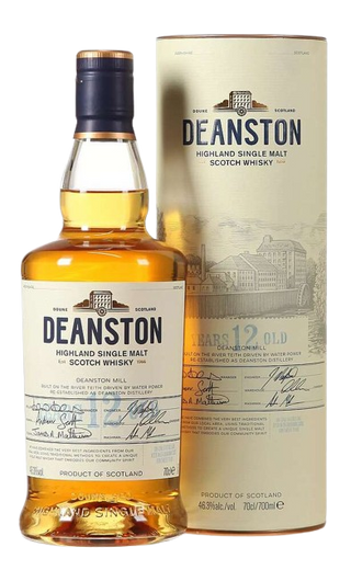 Deanston Single Malt 0.7l 12 Years Old - ვისკი დინსტონი 12