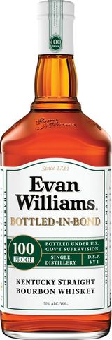 Evan Williams White Bourbon 0,7 L 50% - Ვისკი Ევან Ვილიამს Ვაით Ბურბონი