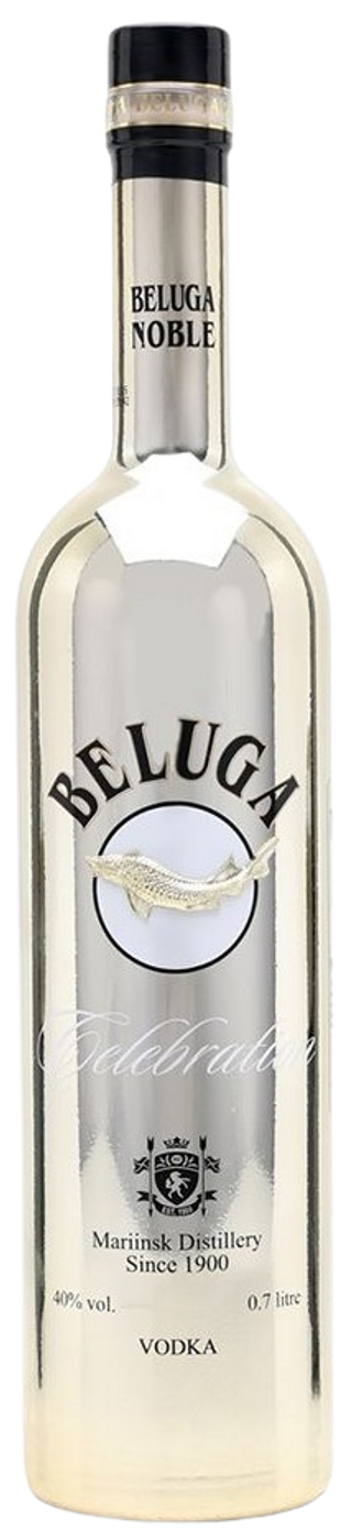 Beluga Noble 1 L 40 % Celebration - არაყი ბელუგა ნოუბლი