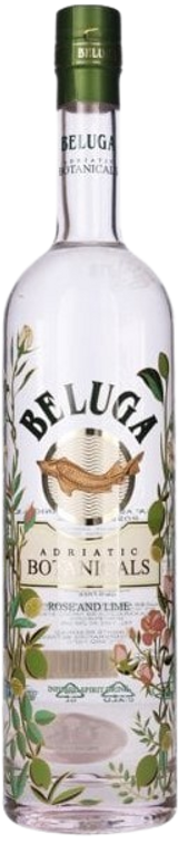 Beluga Adriatic Botanicals Rose And Lime 0,7 L 30 % - Ლიქიორი Ბელუგა Ვარდი Და Ლაიმი