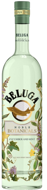 Beluga Adriatic Botanicals Cucumber And Mint 0,7 L 30 % - Ლიქიორი Ბელუგა Კიტრი Და Პიტნა