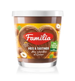 Pâte à tartiner aux noisettes et au cacao 200g - FAMILIA